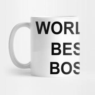 The world's best boss Mug